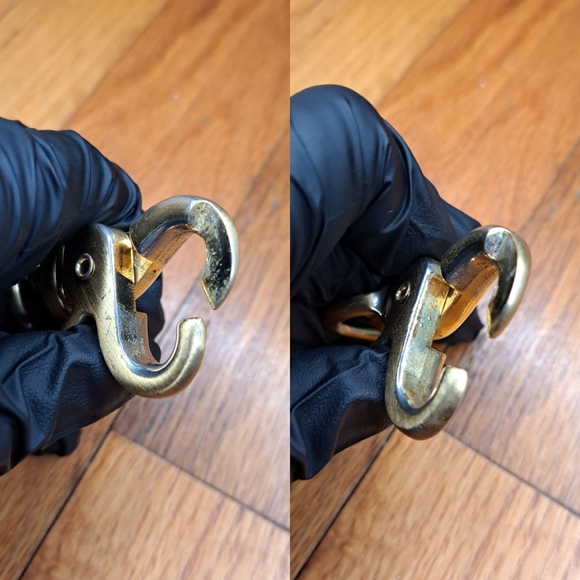 Botkier solid metal strap clasps | Spare/replacement/repair/rehab parts - Picture 4 of 8